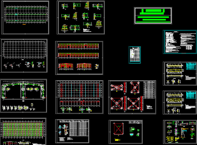 南岸仓库钢结构施工图片