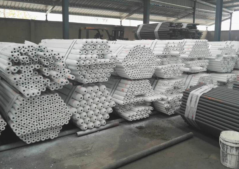 南岸网架成品待发