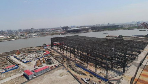 南岸船厂网架工程