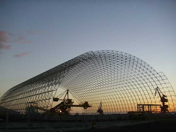 南岸热电厂网架工程